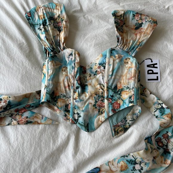 NWT LPA Aliyah Corset Top - Picture 6 of 9